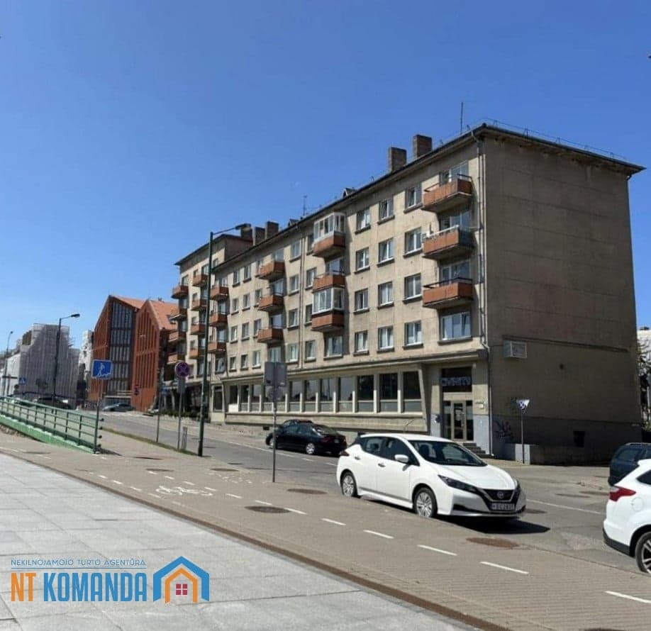 Parduodami butai — Parduodamas 1 kambario butas išskirtinėje Klaipėdos vietoje, Danės g.